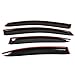 SEBLAFF 4-Pack Side Window Vent Visor Rain Guard Wind Shade Deflector JDM Style Black Replacement for 2015-2019 WRX STI Sedan 4-Door