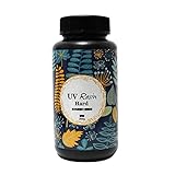 ieenay UV Résine pour DIY Gel de résine ultraviolette UV durcissant à la lumière du Soleil Transparente Non Toxique à séchage Rapide,200g