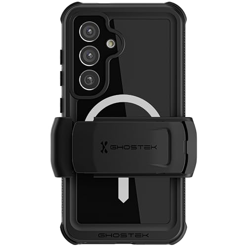 Coque étanche Galaxy S25 antichoc magnétique MagSafe avec protecteur écran et clip
