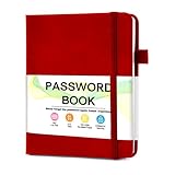 MOSA BEAR Password Keeper Book with Alphabetical Tabs，4.3
