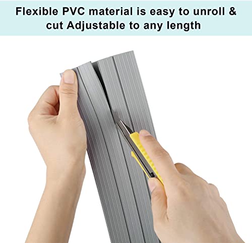 Floor Cable Cover 6.5 Ft Floor Cord Protector 3 Channels Contains Cords by AGPTEK - Image 4