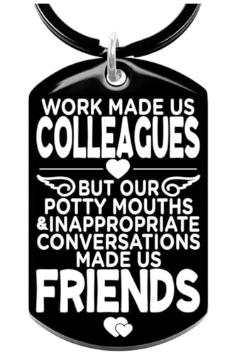 Allpeak Leaving Gifts for Colleagues Women Men - Fun Keyring Leaving Presents for Colleagues, Secret Santa Work Gifts, Gifts for Work Colleagues, Work Bestie Gifts, Christmas Coworker Boss Manger Gift