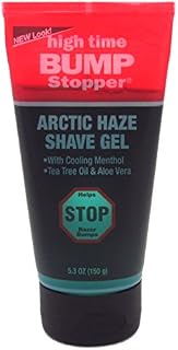 High Time Bump Stopper Shave Gel W/Aloe& Tea Tree Oil 5.3oz