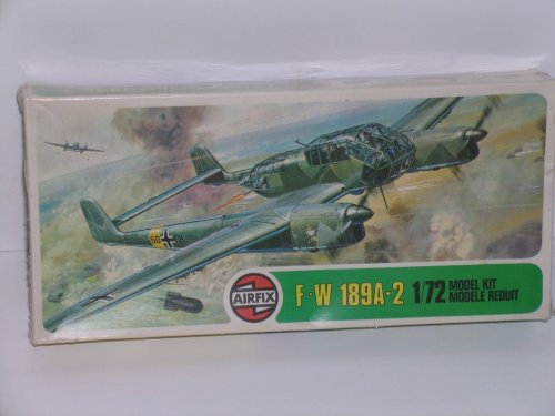 AirfixGerman WW II Fw 189A-2 Aircraft--Plastic Model Kit