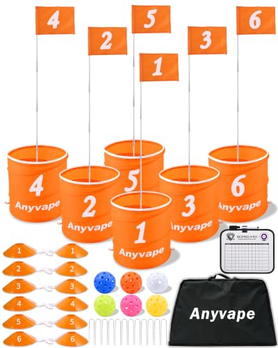 Anyvape Golf Bucket Yard Game Set for Adults & Family