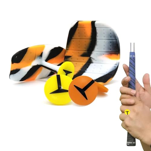 MELE LINKS Golf Training Aid Golf Swing Trainer Tool Posture Golf Club Training Grip Pad for Outdoor Indoor Sports