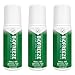 Biofreeze Pain Relief Roll-On, 3 oz. Roll-On, Fast Acting, Long Lasting, & Powerful Topical Pain Reliever, Pack of 3 (Packaging May Vary)