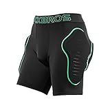 ROCKBROS Schutzhose Gepolstert Protektorhose Atmungsaktive Schutzkleidung für Skifahren Skate Snowboard M-XL