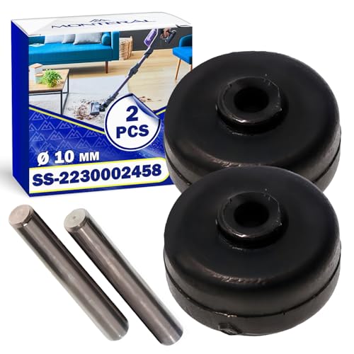 MONTERAL Jeu de 2 Petits Rouleaux pour la Brosse de Aspirateur Balai avec Le Code Original...