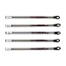 Amaco Wireform Soft Metal Rods Aluminum 14 Gauge Pack of 6