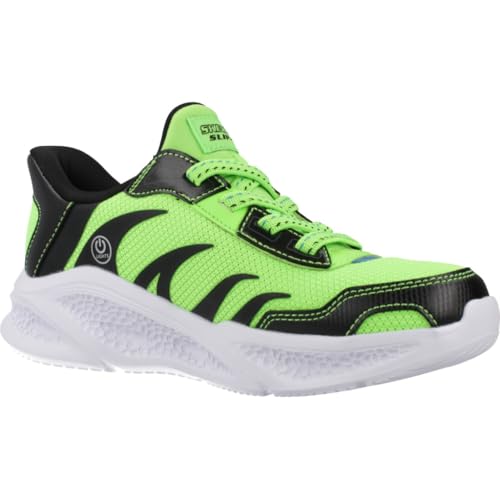 Skechers Slip-ins Verde Lmbk con luces integradas para pisadas divertidas 5