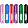6 Stück Parfümzerstäuber, 5ml Nachfüllbare Reisen Portable Parfüm Zerstäuber mit Fenster, Leere Spray Fläschchen Flakon…
