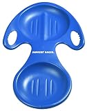 Slippery Racer Downhill Blitzer Arrow Snow Sled, Blue