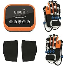Self-Training Rehabilitation Robot Gloves Both Hand Stroke Recovery, Hand Splint Finger Orthosis, Hemiplegia Finger RehabilitationSizeXL Code,ColorLeft+Right