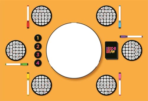 Clementoni Disco Draw dès 8 Ans - 3 à 6 Joueurs - 30 Min