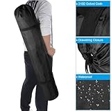 PATIKIL 46 Inch Camp Chair Replacement Bag, 210D Oxford Folding Chair With Shoulder Strap Storage for Outdoor Camping Travel, Black - Image 3