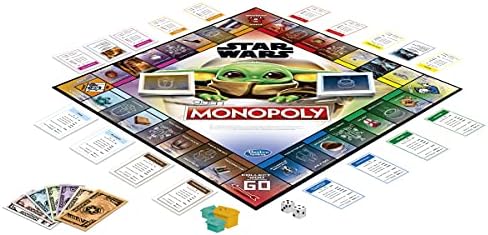 Monopoly: Star Wars The Child Edition Board Game for Families and Kids Ages 8 and Up, Featuring The Child, Who Fans Call Baby Yoda