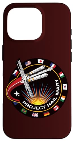 Project Hail Mary Spaceship Mission Badge Poster �X�}�z�P�[�X iPhone 16 Pro �p