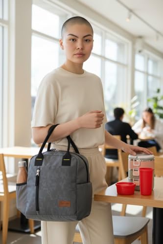 Image of Outrider Jumbo Lunch Bag,Lunch Bag for Office Men, Women and Kids, Quality Tiffin Bag for School, Picnic, Work, Carry Bag for Lunch Box