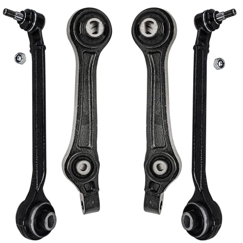 Image of Detroit Axle - RWD Front End 16pc Suspension Kit for Chrysler 300 | Dodge Charger Challenger Magnum, Control Arms Lower Ball Joints Sway Bars Inner Outer Tie Rods Boots Replacement