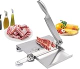 Cortador manual de huesos de carne, máquina de cortar carne para