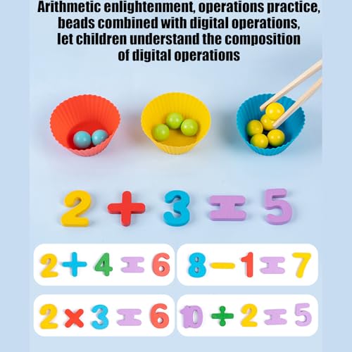 Cuentas digitales de silicona para niños con dificultad para contar 7