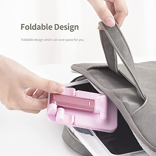 Suporte de Mesa para Celular ou Tablet Orico com Espelho Regulagem de Altura e Angulo serve em todos