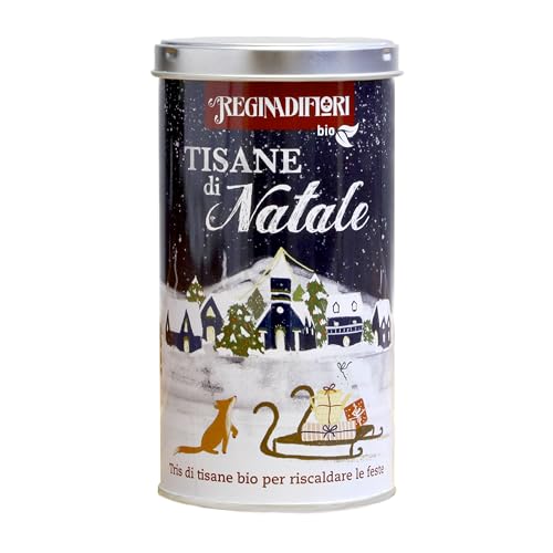 Regina di Fiori - Lattina di Tisane di Natale (12 filtri assortiti da 3gr)