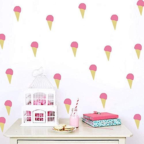 Amazon ウォール ステッカー 3d Diy 壁紙 かわいい おしゃれ 動物 ポスター 貼って はがせる 壁シール キャラクター 子供部屋 キッチン 台所 トイレ 玄関 床 防水 防汚 自己粘着 北欧スタイル ピンク アイスクリーム ミッキー ひつじ ウォールステッカー オンライン通販