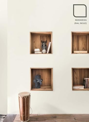 Dulux Simply Refresh Wand- und Deckenfarbe – Reinweiß 9010 – Tester 30 ml - Langlebige Innenfarbe zum Testen und schnellen Ausbessern