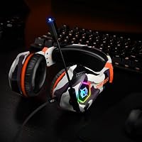 Ozeino Gaming Headset for PS4 PS5 PC, 3D Surround Sound with Noise Cancelling Microphone, Headset for Xbox One Switch Mac Laptop – Ansicht 8