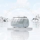 ASAKUKI Essential Oil Diffuser, 300ML Aromatherapy Humidifier with 7-Color Light, Small Home Diffuser for Relaxation-Marble