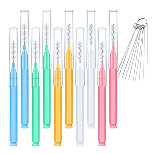 Herramienta de limpieza de cabezal de ducha, cepillos de limpieza de cabezal de ducha, agujero pequeño, herramienta de fregado con caja de almacenamiento para taladro, aireadores, baño, baño, cocina
