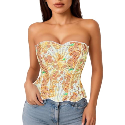 Corset bustier sculptant avec effet taille de guêpe immédiat