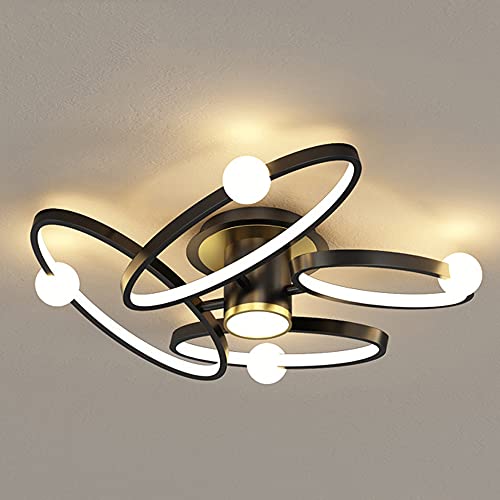 Lampe d'îlot de cuisine suspendue LED fleur pour table de salle à manger