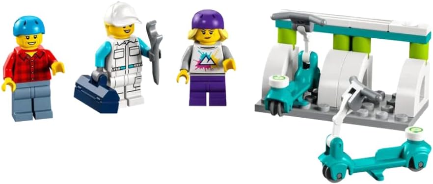 LEGO 40526 Electric Scooters & Charging Dock - New.