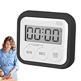 Digitaler Küchentimer – magnetischer Küchentimer, großes Display | Vielseitiger Küchentimer, digitaler magnetischer Timer für Küche, Backen und Zubereiten