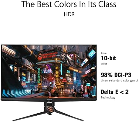 ASUS ROG Swift PG32UQX Mini LED G-SYNC Ultimate Gaming Monitor  32 4K, 144 Hz , IPS, 1152-zone Local Dimming, 1400 nits brightness, G-SYNC Ultimate, true 10 bit color, DisplayHDR 1400, quantum dot