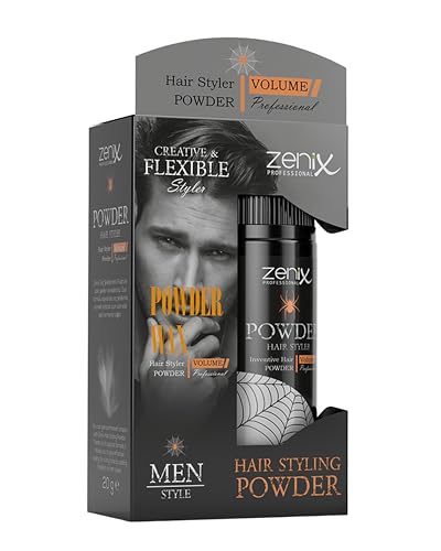 Cera en polvo para peinar Zenix Hair Styler miniatura 3