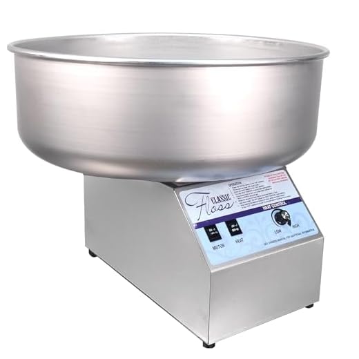 Paragon Classic Floss Cotton Candy Machine with Metal Bowl