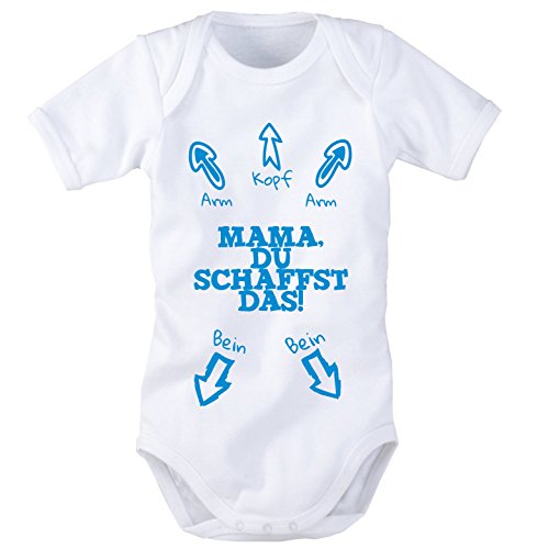 Babybody mit Aufdruck: MAMA DU SCHAFFST DAS! Cover