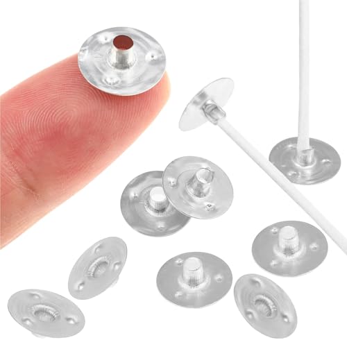 Bases Metálicas para Pabilos para Velas 1200 Piezas miniatura 4