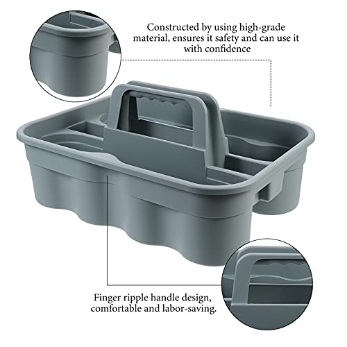 Miniatura 3 de Ultechnovo Cesta De Almacenamiento Para Suministros De Limpieza Portador De Productos De Limpieza Cesta De Varios Productos