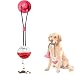 Vandove Jouet Chien Ventouse, Jouet Molaire pour Chien avec Ventouse, Interactif Pet Molar Bite Toy Aux Petits et Moyens Chiens ,pour Molaire Fonction Soin des Dents et Nettoyage (# 2 Rouge)