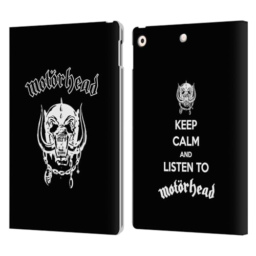 Étui en cuir Motorhead de qualité pour Apple iPad 10.2