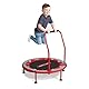 Radio Flyer 2-in-1-Kindertrampolin, rotes Minitrampolin für Kleinkinder im Alter von 3 bis 6 Jahren