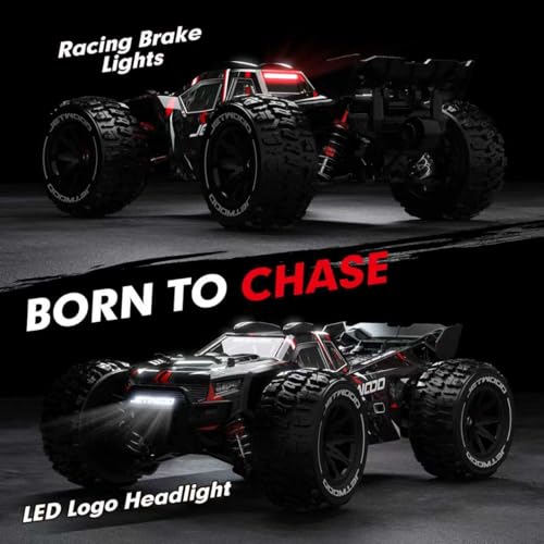 Image of JETWOOD 1 /14 50mph Electric Brushless RC Car for Adults, JC14EP V3 All Terrain Super Fast Remote Control Car, Offroad RTR Hobby RC Trucks, Waterproof 3S High Speed, Metal Gear Servo (Upgraded Version)