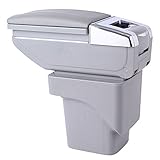 Verfügt über eine Aufbewahrungsbox mit großer Kapazität, in der kleine persönliche Gegenstände wie Schlüssel, Führerscheine, Münzen usw. aufbewahrt werden können. Es kann abnehmbare Aschenbecher für die hinteren Passagiere bereitstellen, um das Auto sauber zu halten.