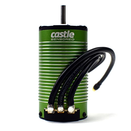Castle Creations Motor, 4-Pole Sensored Brushless 1717-1260Kv, Green #TOP11
