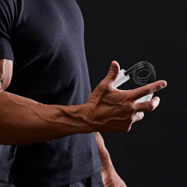 No Slip Heavy-Duty Metal Grip Strength Trainer Forearm Grip for Muscle Building Hand Rehabilitation Home Gym Exerciser Training Recovery Non-slip Hand Gripper Wrist Finger Hand Grip Strengthener